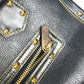 LOUIS VUITTON Tote Bag M91812 Suhari leather black Suhari Faburo Studs Women Used Authentic