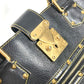 LOUIS VUITTON Tote Bag M91812 Suhari leather black Suhari Faburo Studs Women Used Authentic