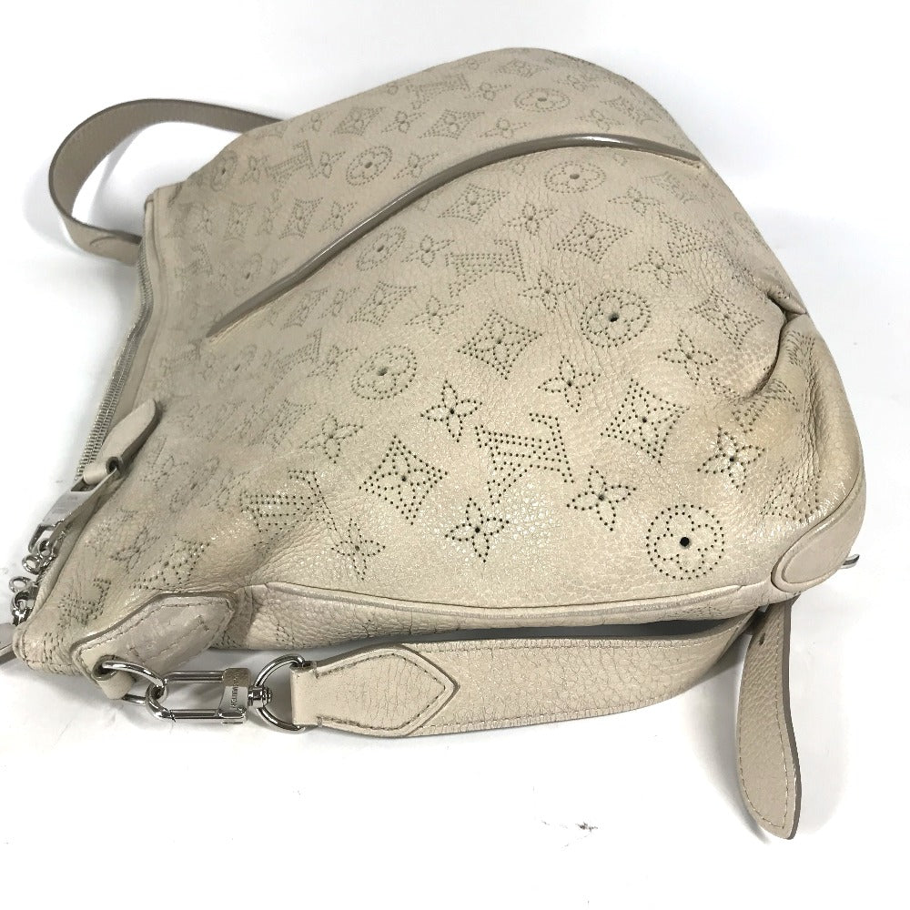 LOUIS VUITTON Shoulder Bag M94275 monogram mahina leather beige Monogram Mahina Serene PM