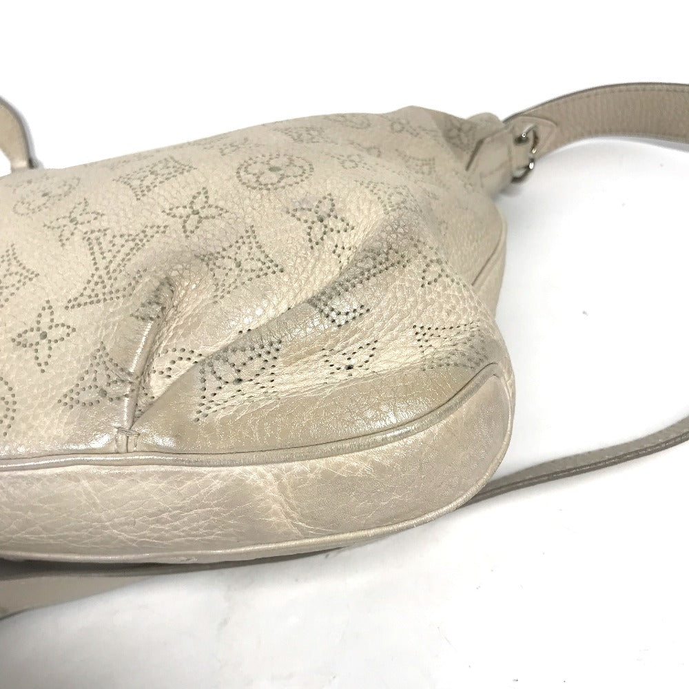 LOUIS VUITTON Shoulder Bag M94275 monogram mahina leather beige Monogram Mahina Serene PM