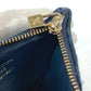 LOUIS VUITTON Coin case M92436 Monogram Mini-LinCanvas blue Monogram mini run Pochette cree mens(Unisex) Used Authentic