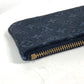LOUIS VUITTON Coin case M92436 Monogram Mini-LinCanvas blue Monogram mini run Pochette cree mens(Unisex) Used Authentic