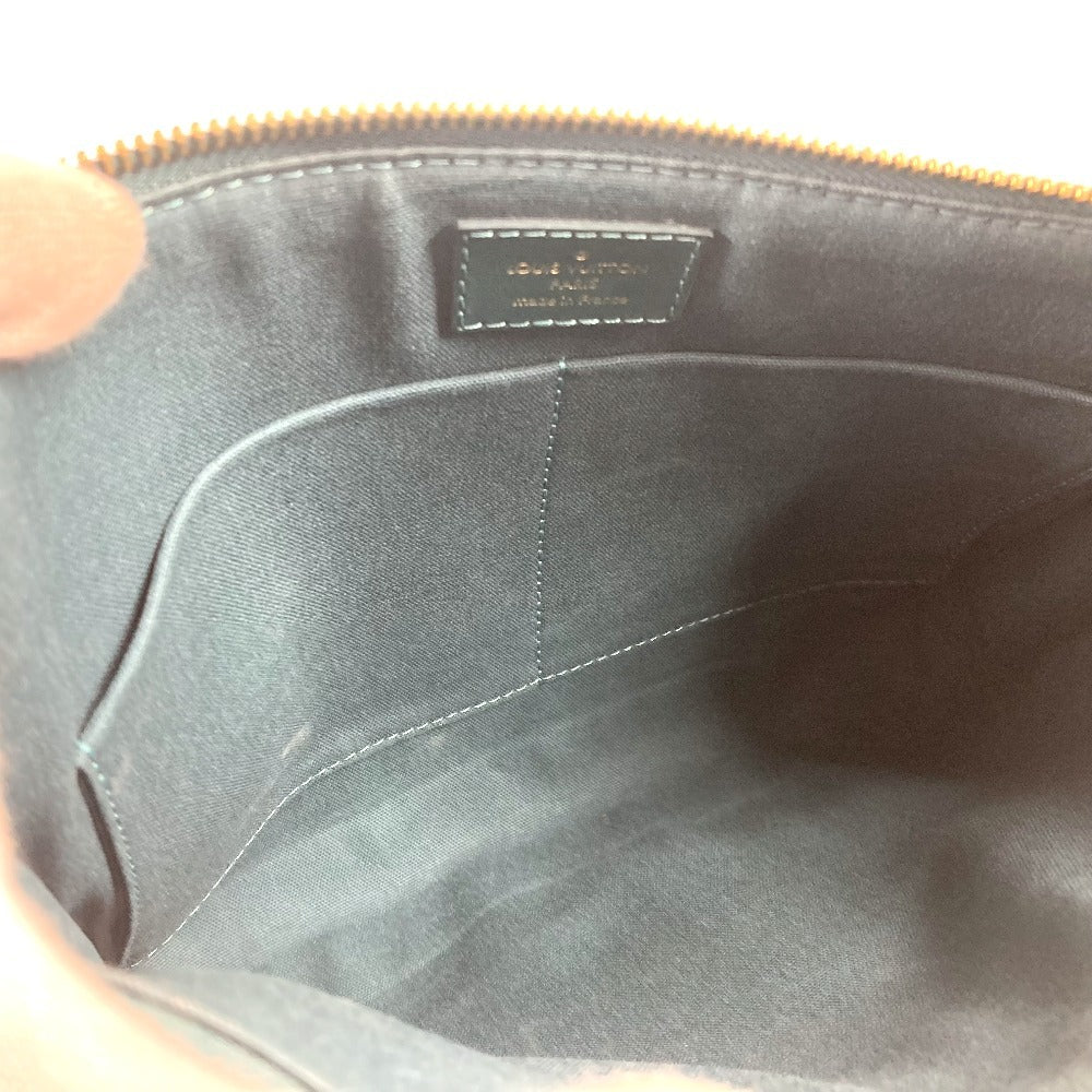 LOUIS VUITTON Shoulder Bag N41310 PVC / Leather green Damier color module unisex(Unisex) Used Authentic