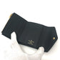 LOUIS VUITTON Trifold wallet M62935 Monogram Ann Platt Leather black Portefeuille Zoe Women Used Authentic