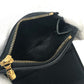 LOUIS VUITTON Trifold wallet M62935 Monogram Ann Platt Leather black Portefeuille Zoe Women Used Authentic