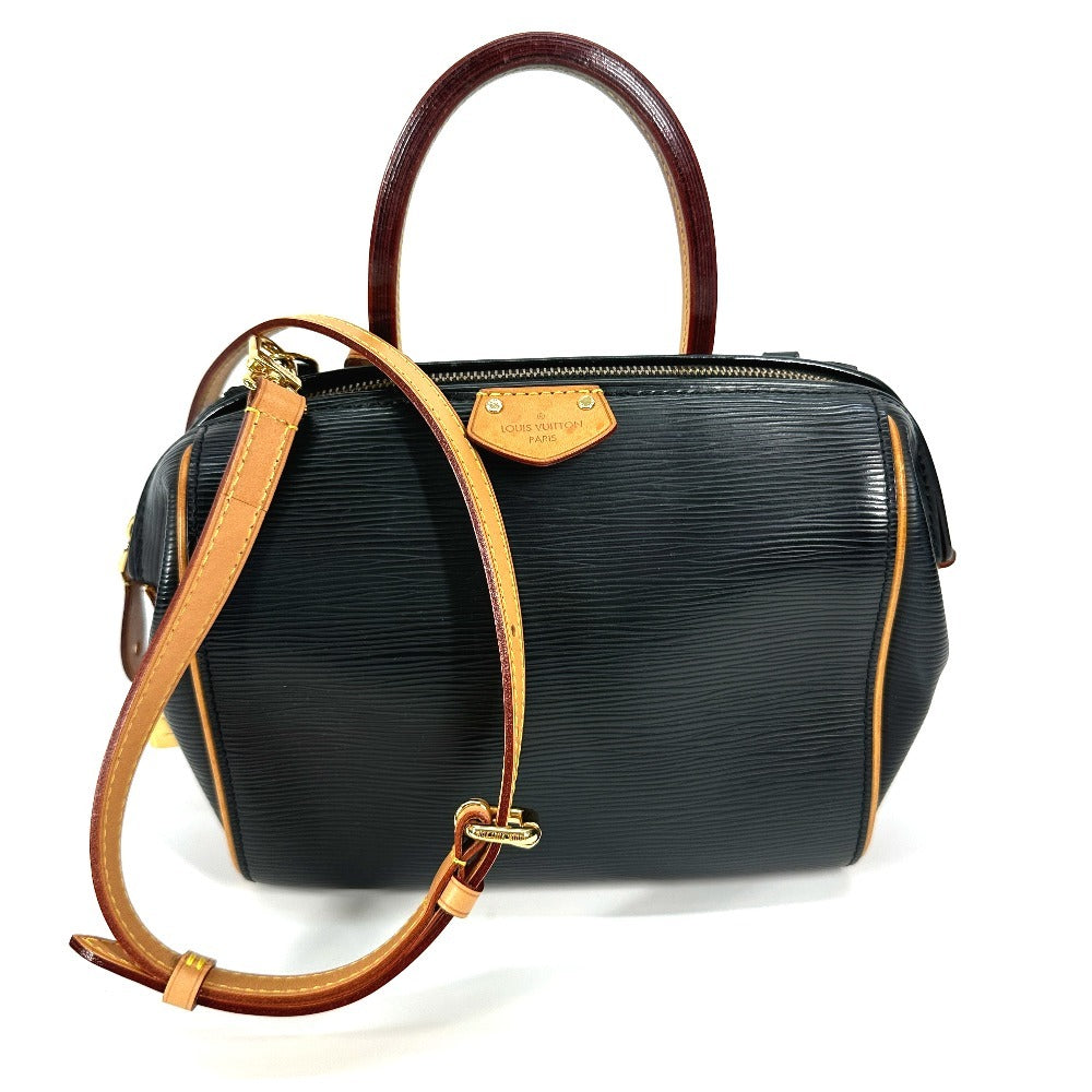 LOUIS VUITTON Shoulder Bag M93248 Epi Leather black Epi Dog BB Women Used Authentic