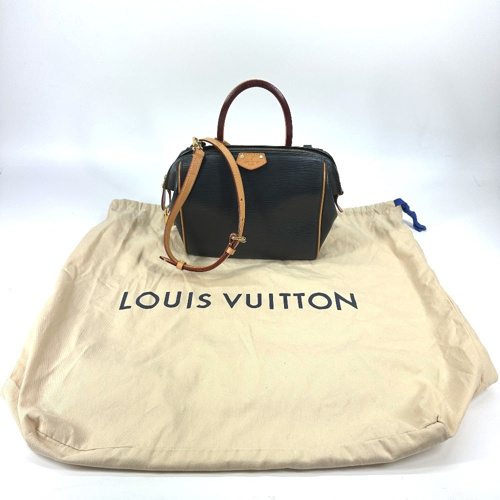 LOUIS VUITTON Shoulder Bag M93248 Epi Leather black Epi Dog BB Women Used Authentic