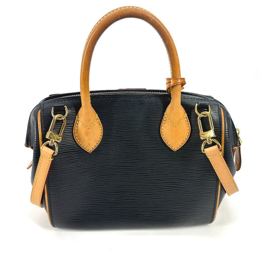 LOUIS VUITTON Shoulder Bag M93248 Epi Leather black Epi Dog BB Women Used Authentic