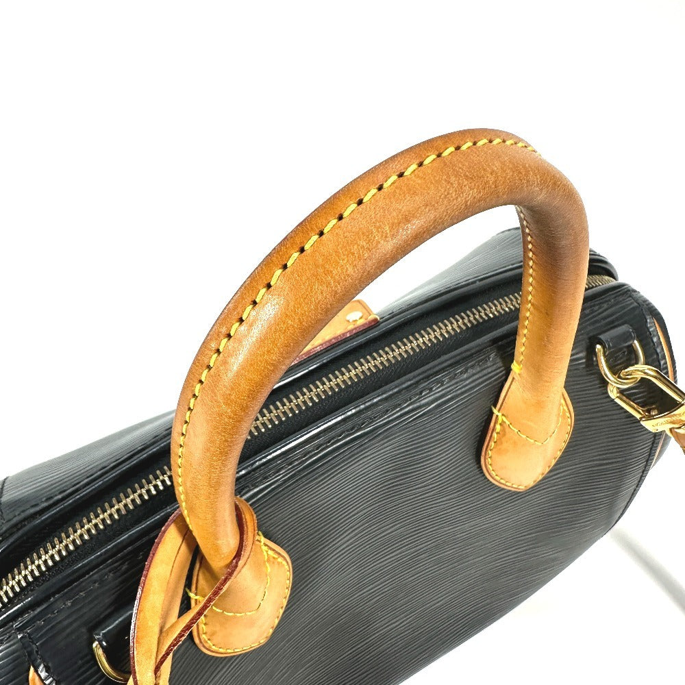 LOUIS VUITTON Shoulder Bag M93248 Epi Leather black Epi Dog BB Women Used Authentic