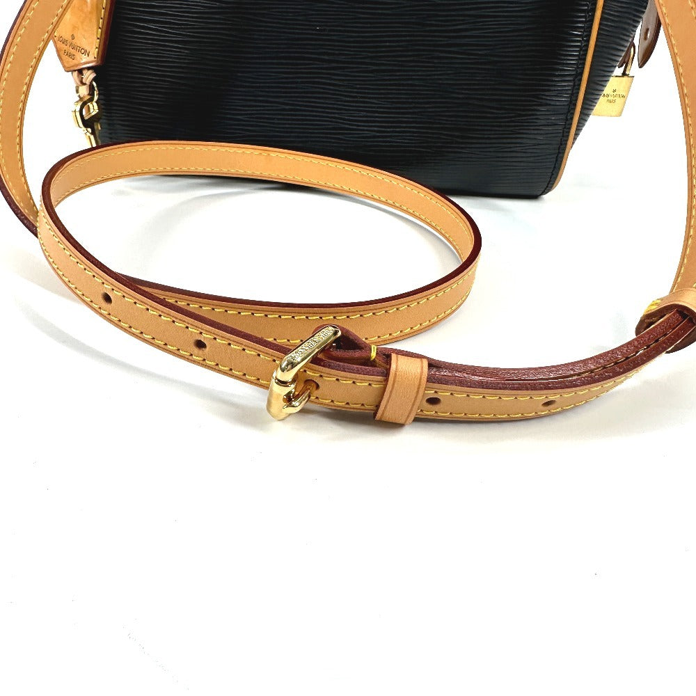 LOUIS VUITTON Shoulder Bag M93248 Epi Leather black Epi Dog BB Women Used Authentic