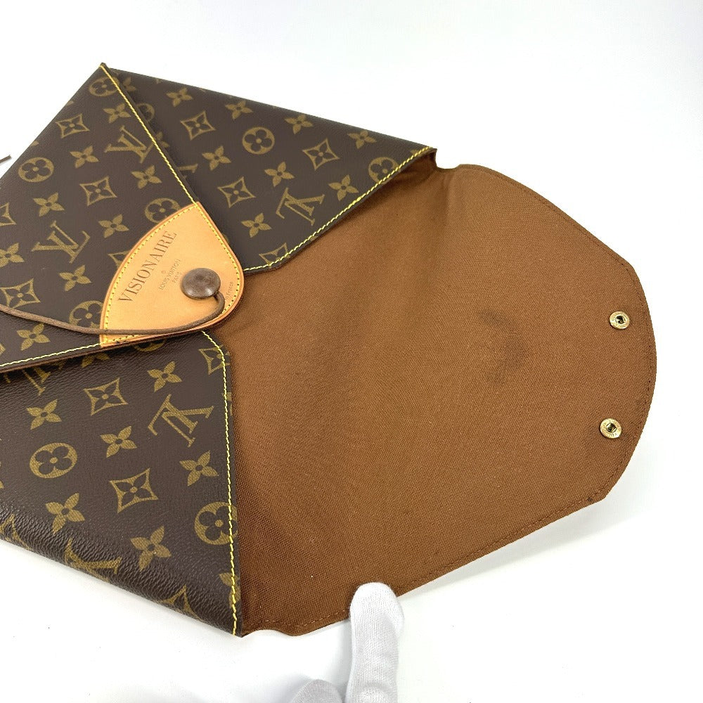 LOUIS VUITTON Clutch bag M99045 Monogram canvas Brown Monogram Visionaire 30 VISIONAIRE 100th Anniversary Limited Edition