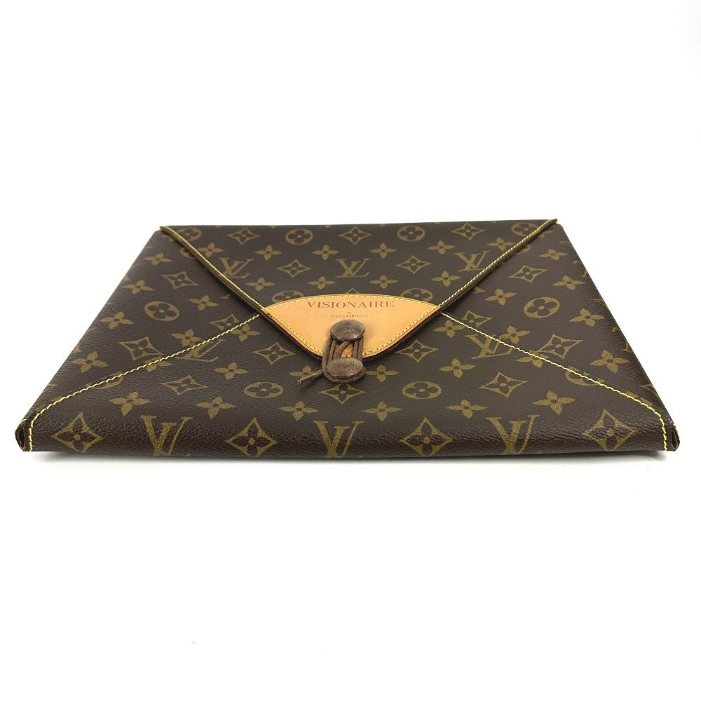 LOUIS VUITTON Clutch bag M99045 Monogram canvas Brown Monogram Visionaire 30 VISIONAIRE 100th Anniversary Limited Edition