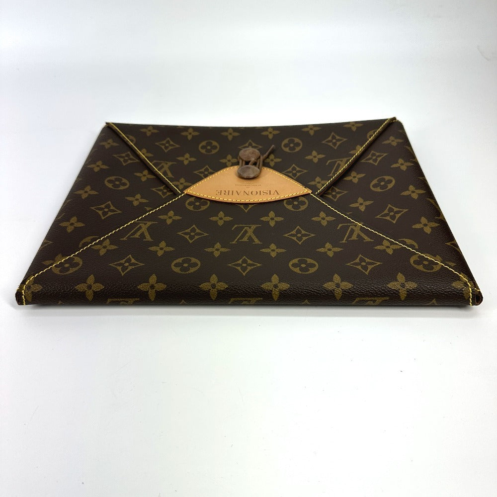 LOUIS VUITTON Clutch bag M99045 Monogram canvas Brown Monogram Visionaire 30 VISIONAIRE 100th Anniversary Limited Edition