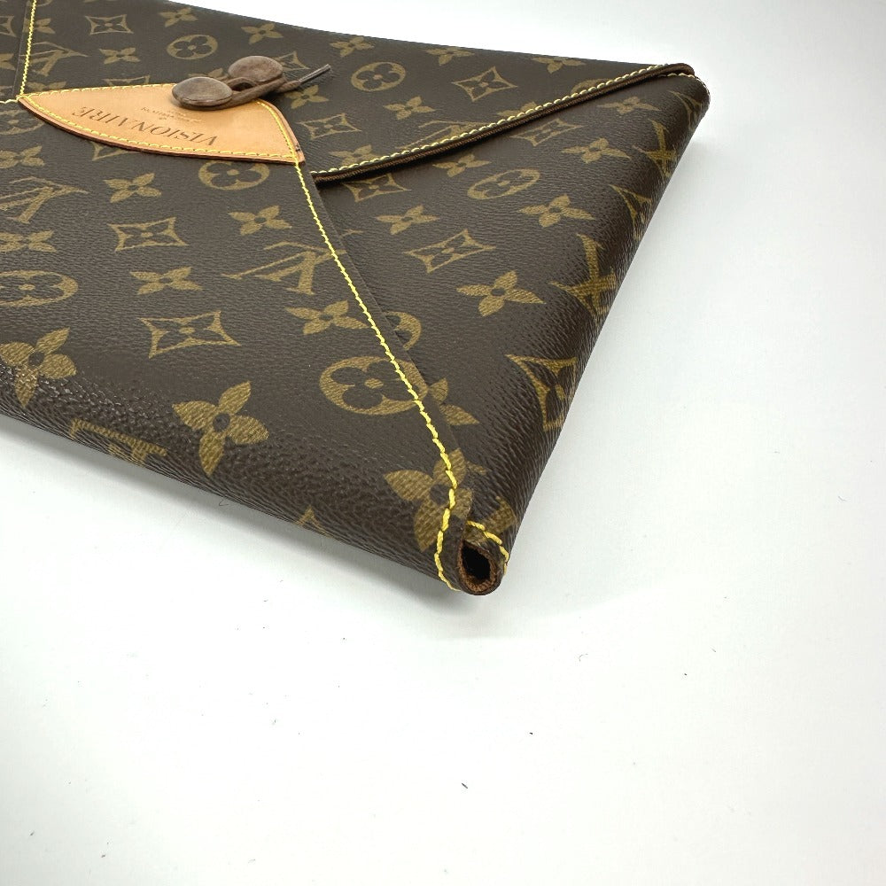 LOUIS VUITTON Clutch bag M99045 Monogram canvas Brown Monogram Visionaire 30 VISIONAIRE 100th Anniversary Limited Edition