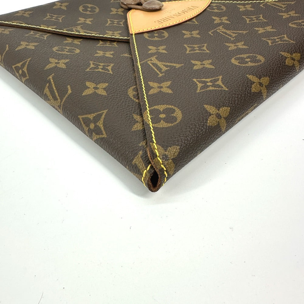 LOUIS VUITTON Clutch bag M99045 Monogram canvas Brown Monogram Visionaire 30 VISIONAIRE 100th Anniversary Limited Edition