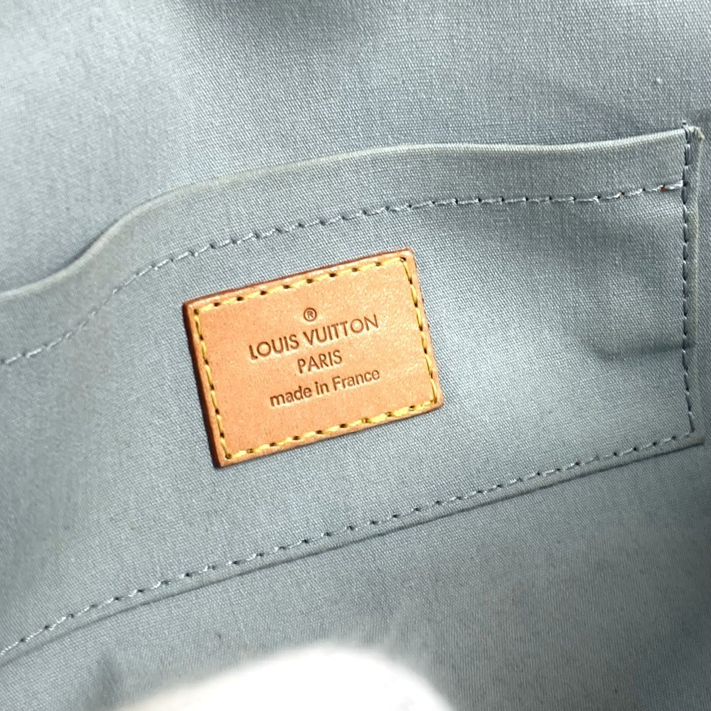 LOUIS VUITTON Shoulder Bag M91507 Monogram Vernis white Monogram Vernis Malibu street Women Used Authentic