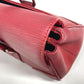 LOUIS VUITTON Handbag M5887E Epi Leather Red Epi Segur PM