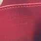 LOUIS VUITTON Coin case M91720 Monogram Vernis Red Monogram Vernis Ray Yule Zip around purse