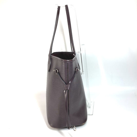 LOUIS VUITTON Tote Bag M40955 Epi Leather purple Epi Neverfull MM unisex(Unisex) Used Authentic
