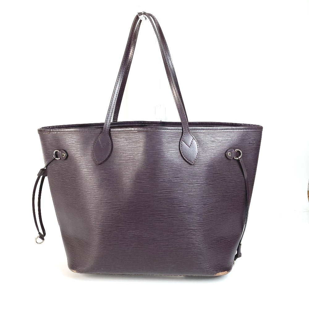 LOUIS VUITTON Tote Bag M40955 Epi Leather purple Epi Neverfull MM unisex(Unisex) Used Authentic