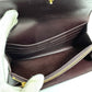 LOUIS VUITTON Long Wallet Purse M90152 Monogram Vernis Brown Portefeuille Sara Women Used Authentic