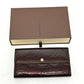 LOUIS VUITTON Long Wallet Purse M90152 Monogram Vernis Brown Portefeuille Sara Women Used Authentic
