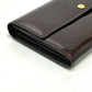 LOUIS VUITTON Long Wallet Purse M90152 Monogram Vernis Brown Portefeuille Sara Women Used Authentic