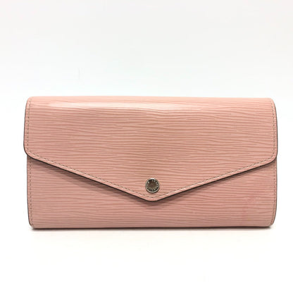LOUIS VUITTON Long Wallet Purse M61216 Epi Leather pink Epi Portefeuille Sarah Women Used Authentic