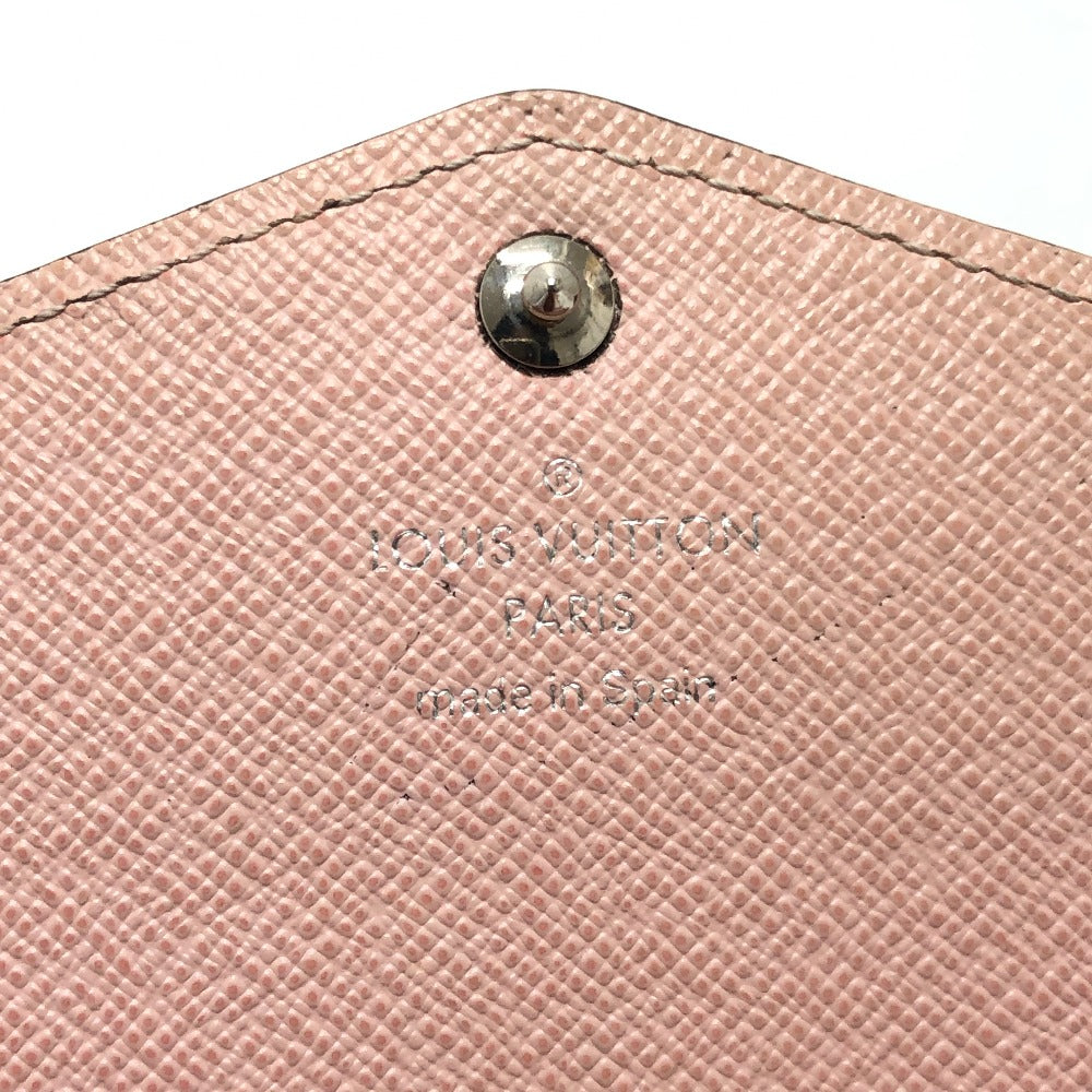 LOUIS VUITTON Long Wallet Purse M61216 Epi Leather pink Epi Portefeuille Sarah Women Used Authentic