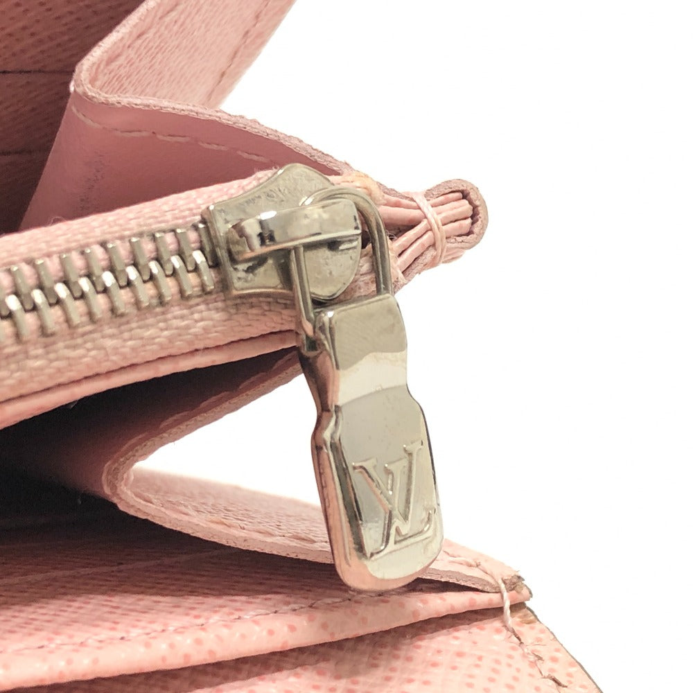 LOUIS VUITTON Long Wallet Purse M61216 Epi Leather pink Epi Portefeuille Sarah Women Used Authentic