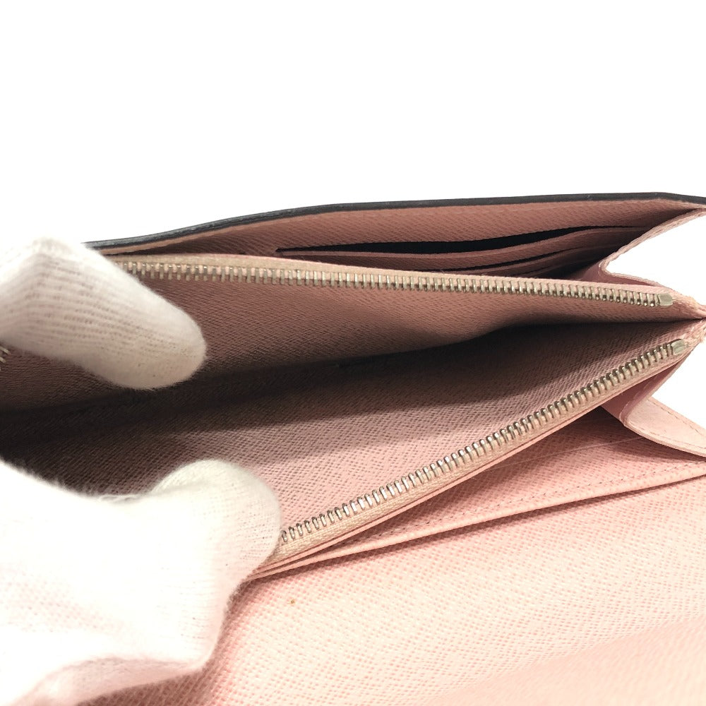 LOUIS VUITTON Long Wallet Purse M61216 Epi Leather pink Epi Portefeuille Sarah Women Used Authentic