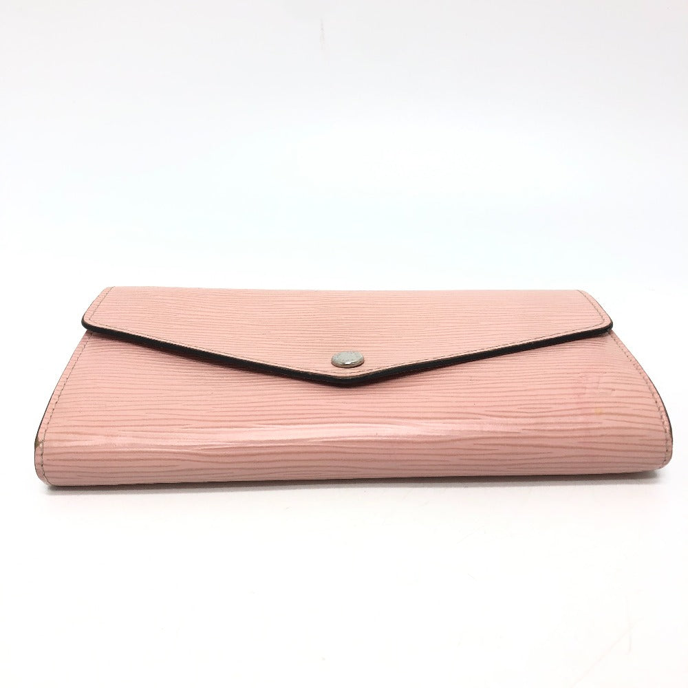 LOUIS VUITTON Long Wallet Purse M61216 Epi Leather pink Epi Portefeuille Sarah Women Used Authentic