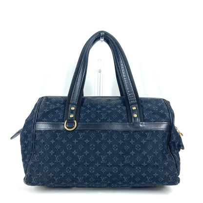 LOUIS VUITTON Shoulder Bag M92411 Monogram mini canvas Navy Monogram mini Josephine GM