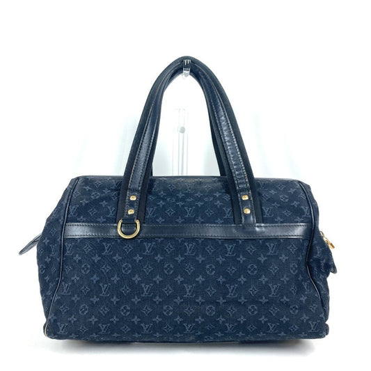 LOUIS VUITTON Shoulder Bag M92411 Monogram mini canvas Navy Monogram mini Josephine GM
