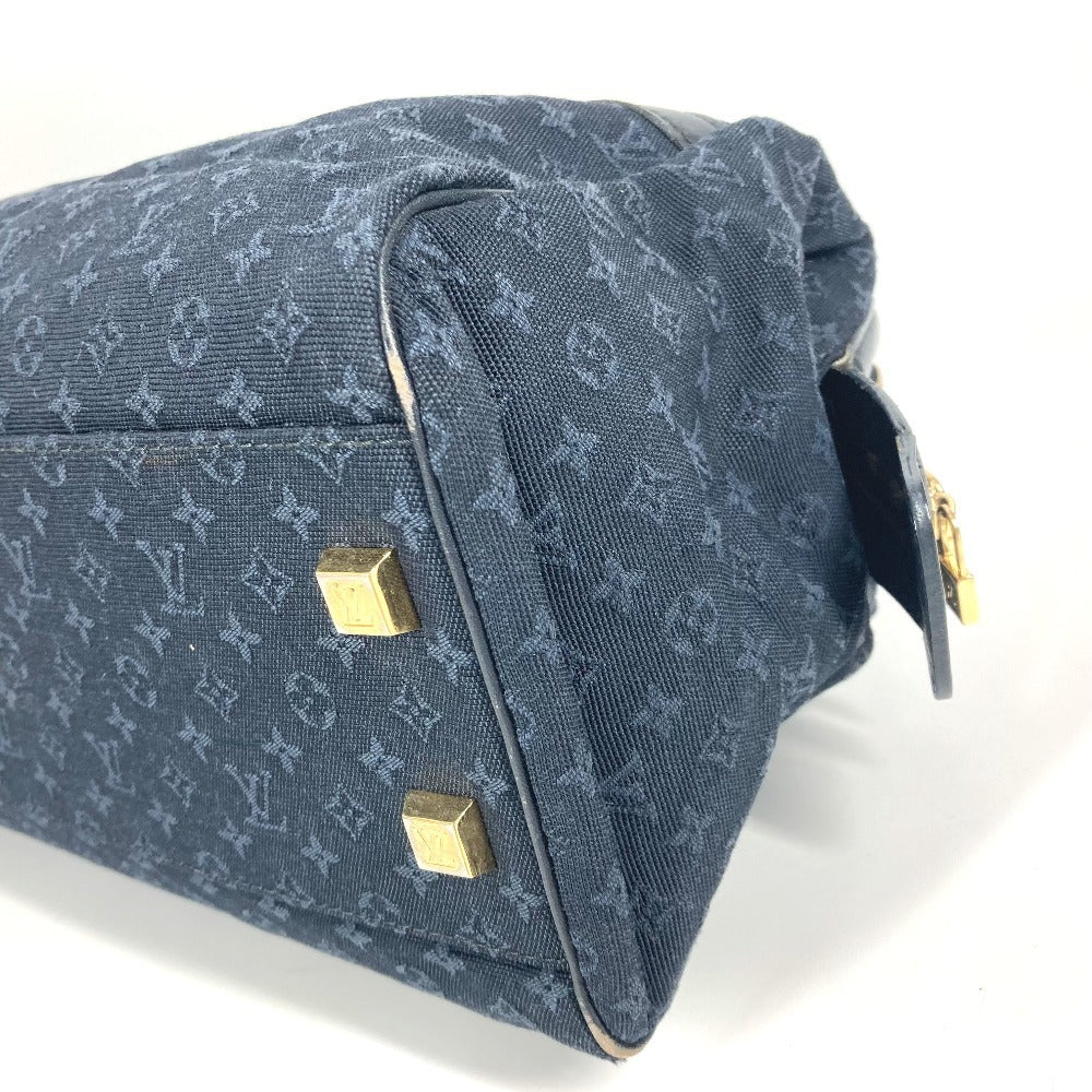LOUIS VUITTON Shoulder Bag M92411 Monogram mini canvas Navy Monogram mini Josephine GM