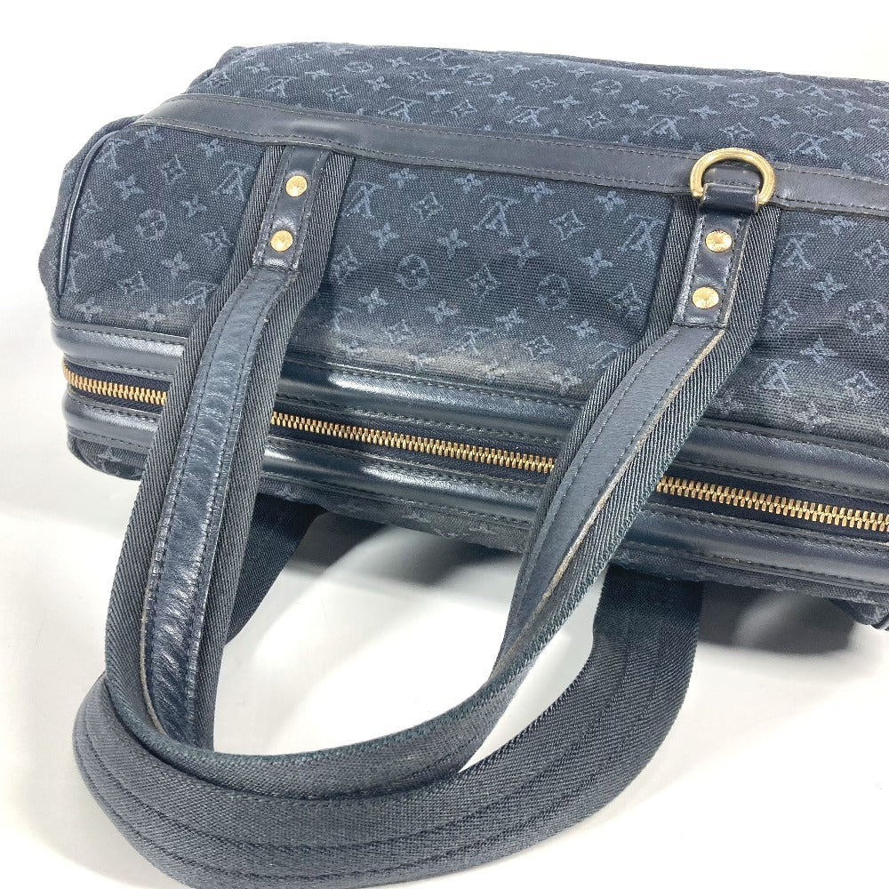 LOUIS VUITTON Shoulder Bag M92411 Monogram mini canvas Navy Monogram mini Josephine GM