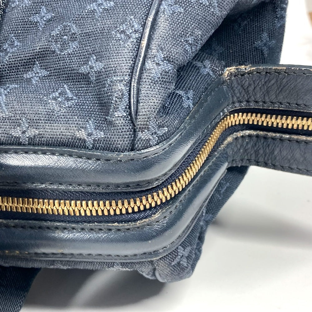 LOUIS VUITTON Shoulder Bag M92411 Monogram mini canvas Navy Monogram mini Josephine GM