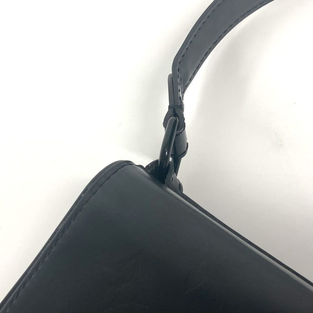 LOUIS VUITTON Handbag M92810 Monogram mat leather black Monogram mat Op Art Squarely Women Used Authentic