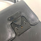 LOUIS VUITTON Handbag M92810 Monogram mat leather black Monogram mat Op Art Squarely Women Used Authentic