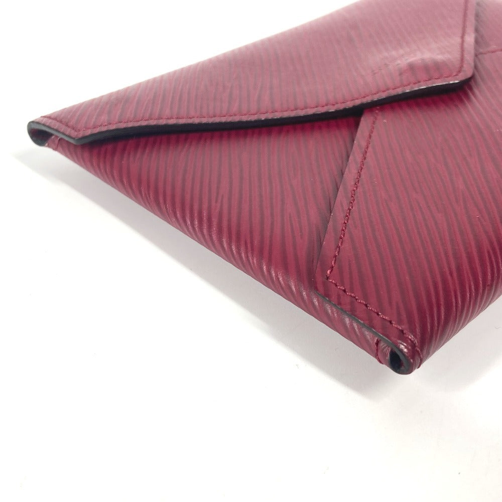 LOUIS VUITTON Clutch bag M62457 Epi Leather pink Epi Pochette Kirigami Women Used Authentic