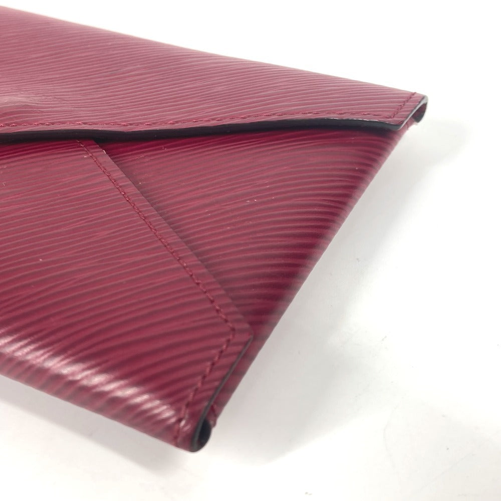 LOUIS VUITTON Clutch bag M62457 Epi Leather pink Epi Pochette Kirigami Women Used Authentic