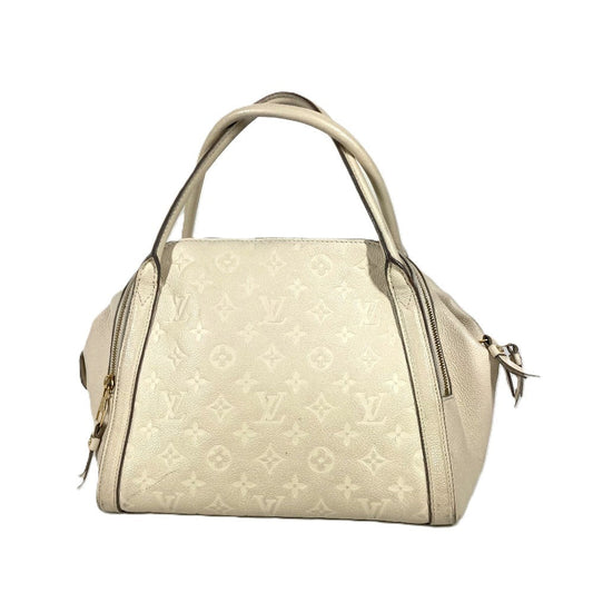LOUIS VUITTON Handbag M41039 Monogram Ann Platt Leather white Monogram Ann Platt Male MM Women Used Authentic