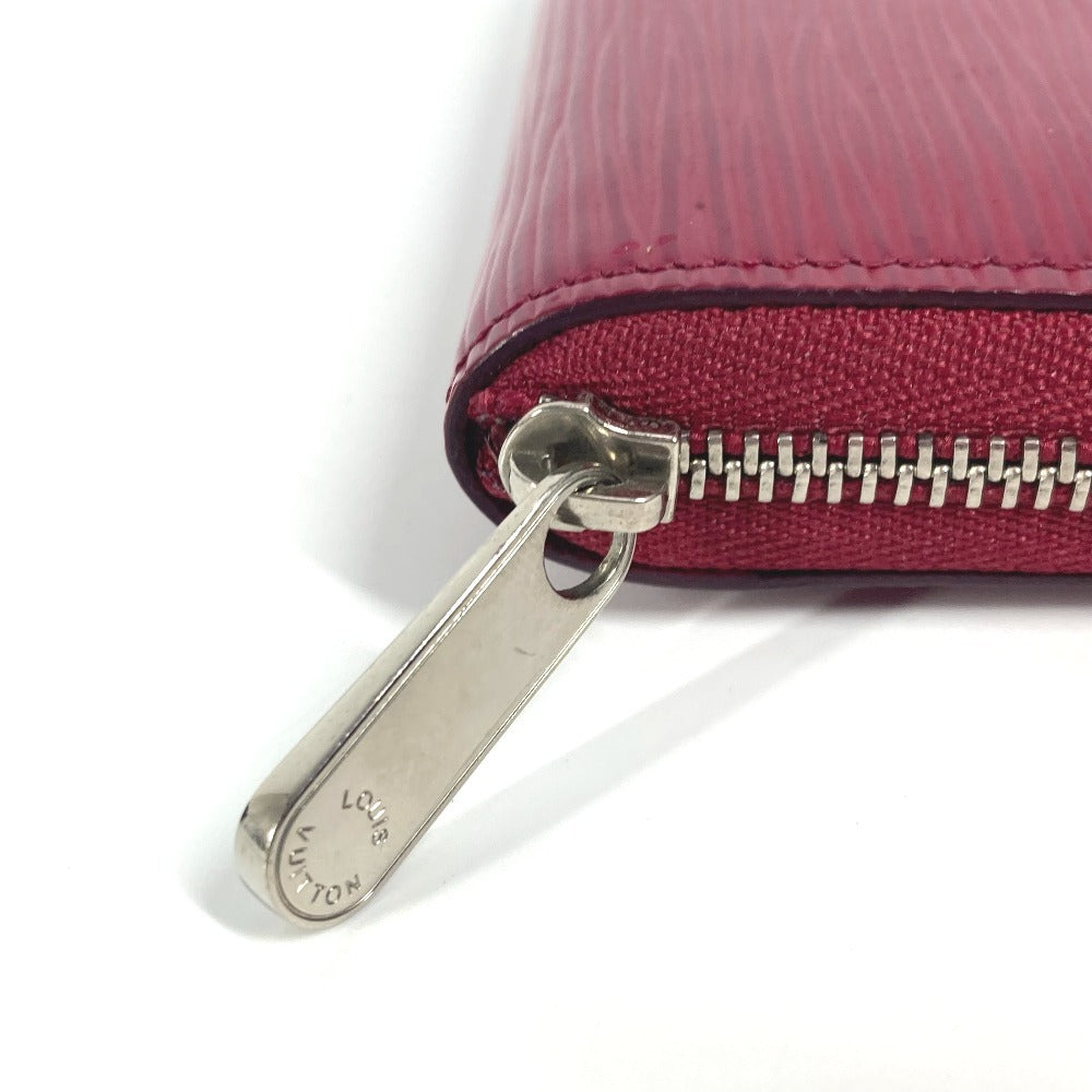LOUIS VUITTON Coin case M60383 Epi Leather pink Epi Zippy coin purse Women Used Authentic