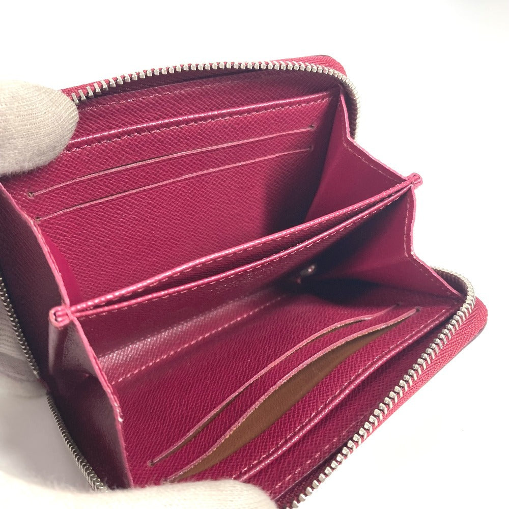LOUIS VUITTON Coin case M60383 Epi Leather pink Epi Zippy coin purse Women Used Authentic