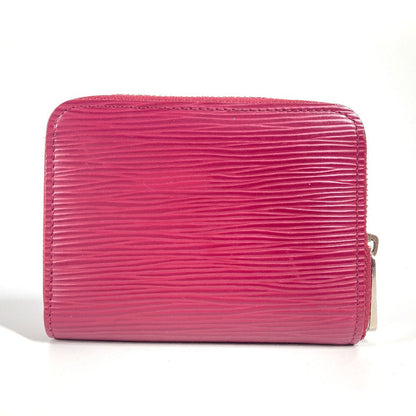LOUIS VUITTON Coin case M60383 Epi Leather pink Epi Zippy coin purse Women Used Authentic