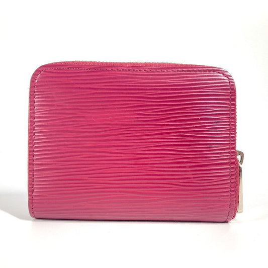 LOUIS VUITTON Coin case M60383 Epi Leather pink Epi Zippy coin purse Women Used Authentic