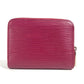 LOUIS VUITTON Coin case M60383 Epi Leather pink Epi Zippy coin purse Women Used Authentic