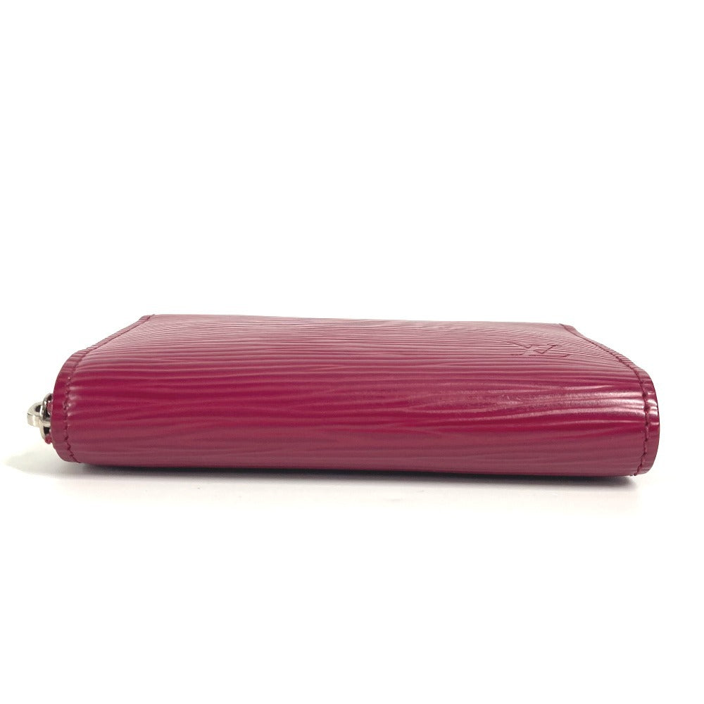 LOUIS VUITTON Coin case M60383 Epi Leather pink Epi Zippy coin purse Women Used Authentic
