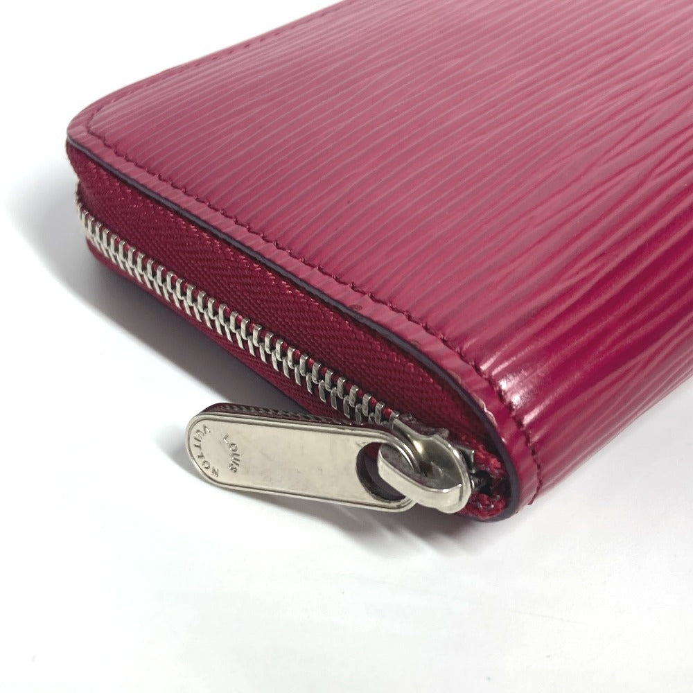 LOUIS VUITTON Coin case M60383 Epi Leather pink Epi Zippy coin purse Women Used Authentic