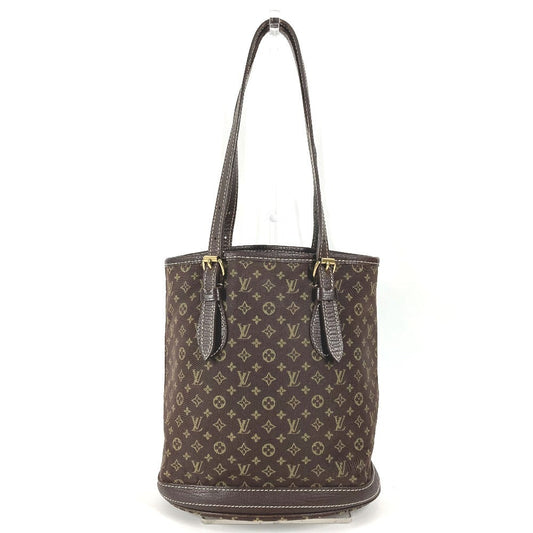 LOUIS VUITTON Shoulder Bag M95226 Monogram mini canvas Brown Monogram mini BucketPM Women Used Authentic